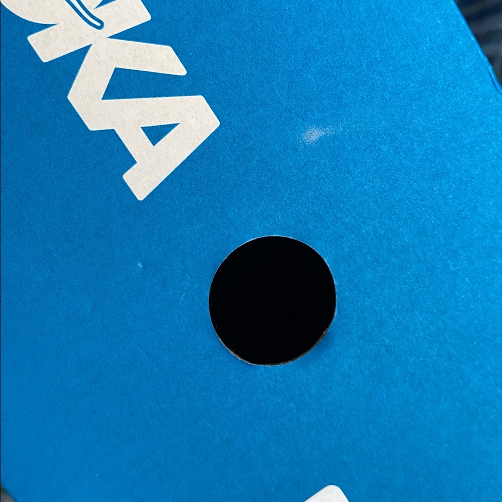 Empty Hoka Clifton 10 Blue Shoe Box with White Logo - Picture 9 of 12